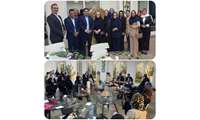 نشست صمیمانه مدیر کل آموزش فنی و حرفه ای هرمزگان با مدیران و مربیان آموزشگاه های آزاد جزیره کیش به مناسبت روز معلم